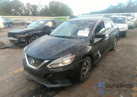 2017 Nissan Sentra S z USA, uszkodzony, nr VIN 3N1AB7AP1HY228550